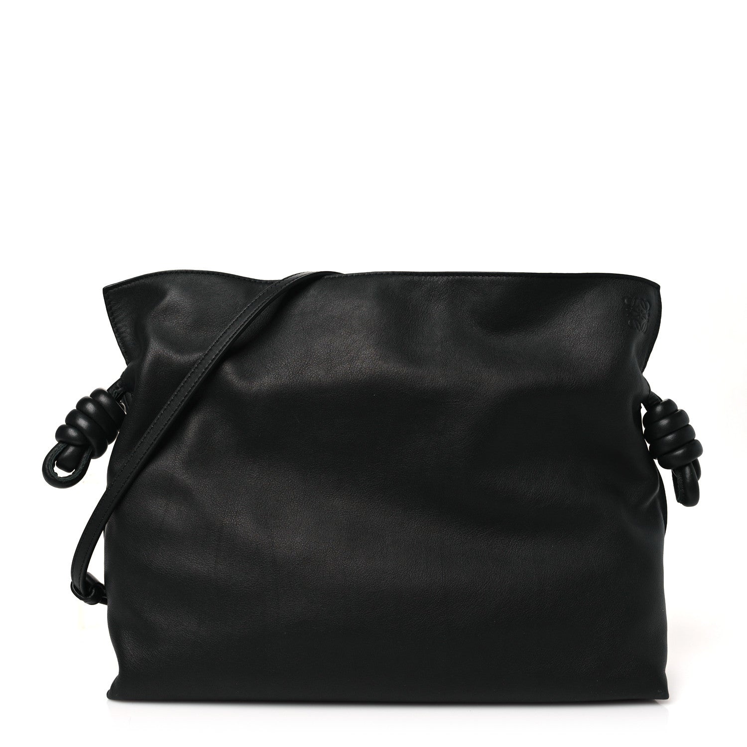 Loewe Nappa Medium Flamenco Knot Bag Black 1 of 11
