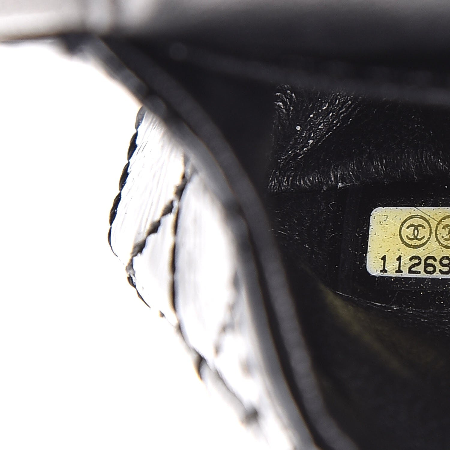 Chanel Patent Quilted Reissue Flap Clutch Bag Black 7 of 7