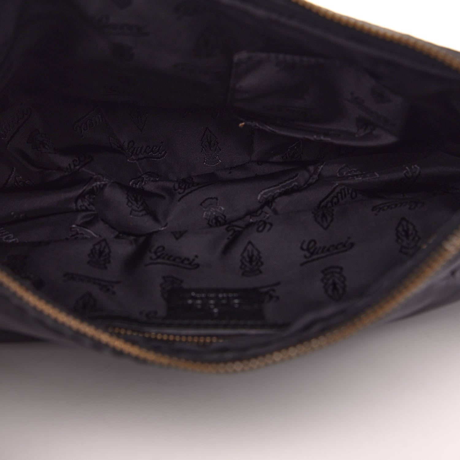 Gucci Calfskin Babouska Hobo Black 5 of 9