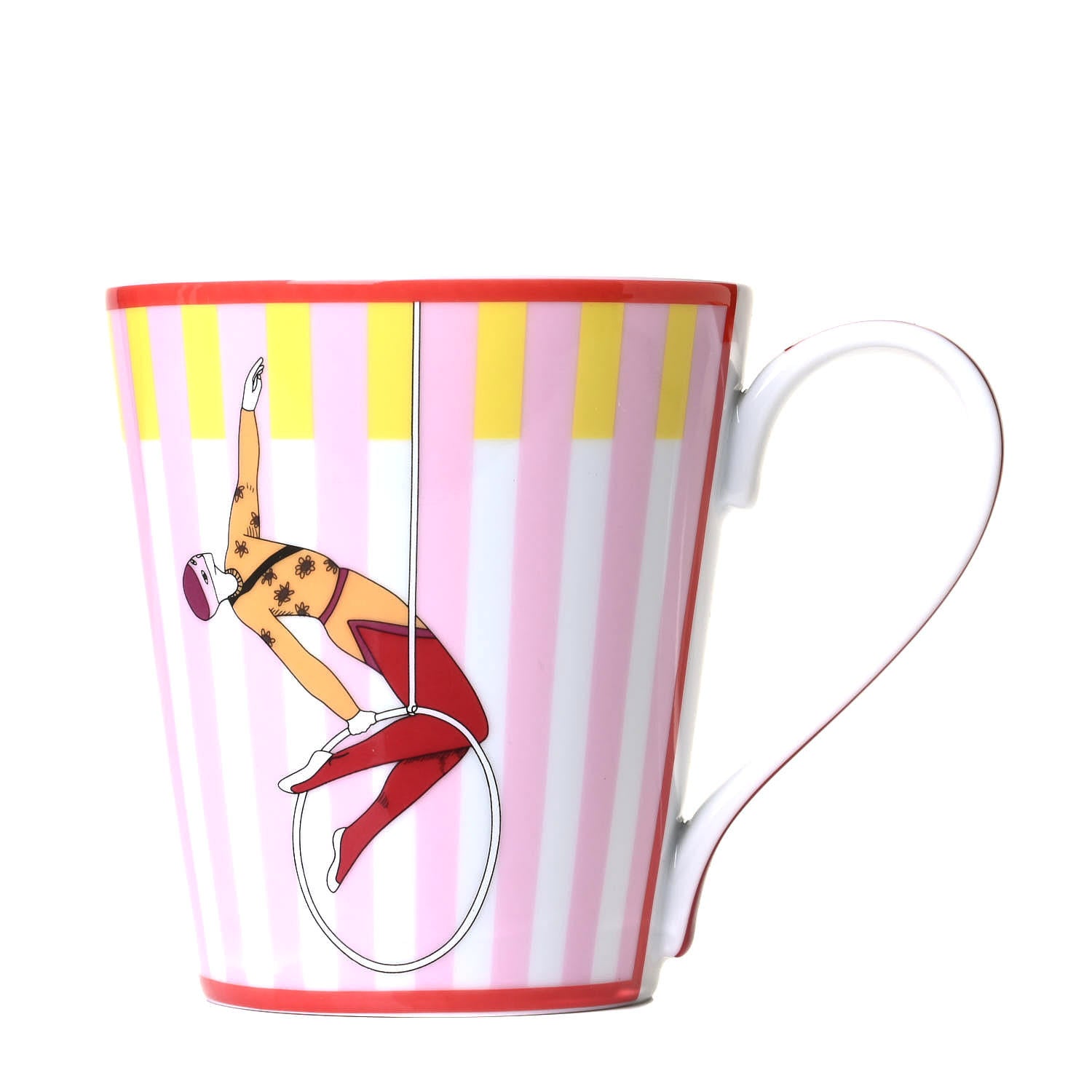 Hermes Porcelain Circus No 3 Mug 1 of 4