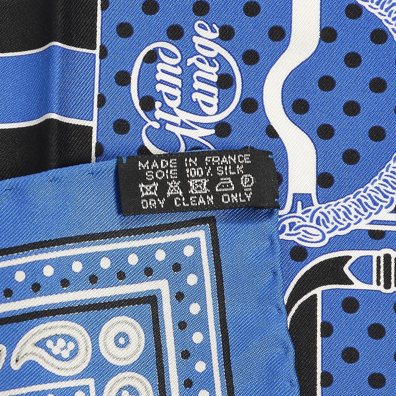 Hermes Silk Grand Manege Cut Bandana Scarf 55 5 of 7