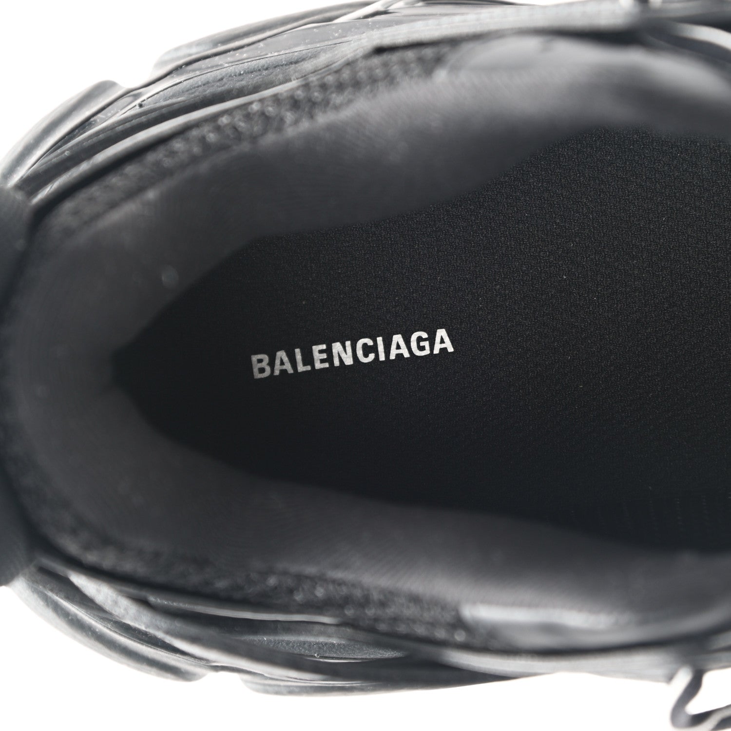 Balenciaga Mesh Nylon Mens Track Sneakers 42 Black 7 of 8