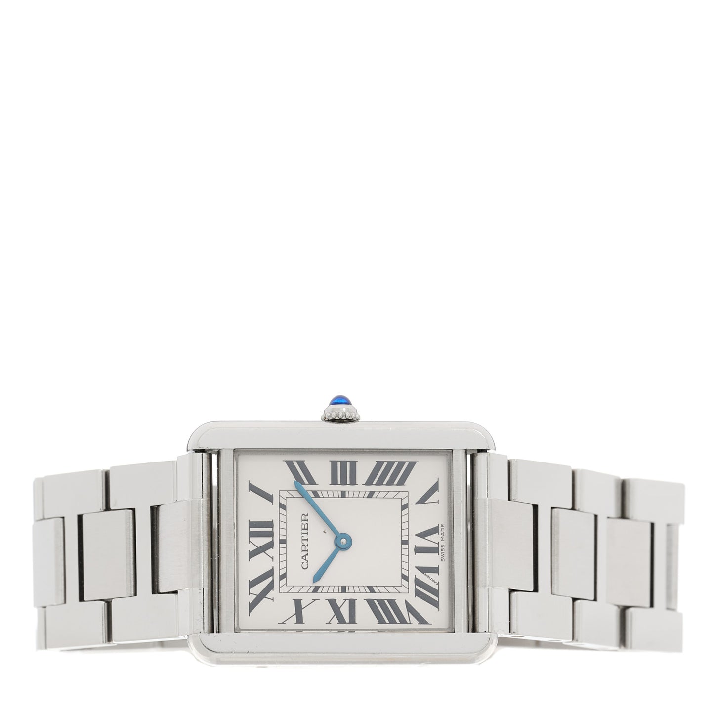 Stainless Steel 27mm Tank Solo Quartz Watch