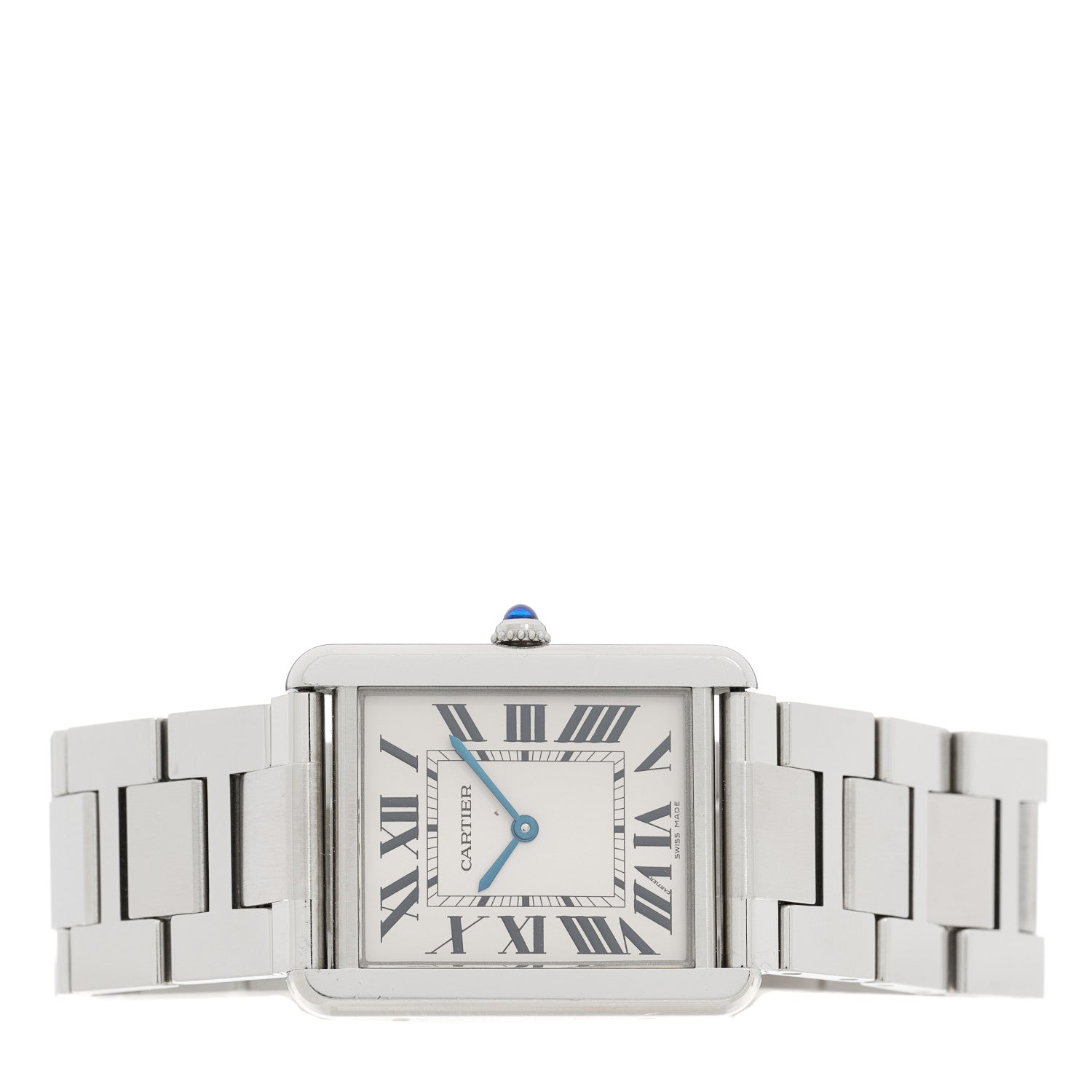 Cartier Stainless Steel 27mm Tank Solo Quartz Watch 2 of 4