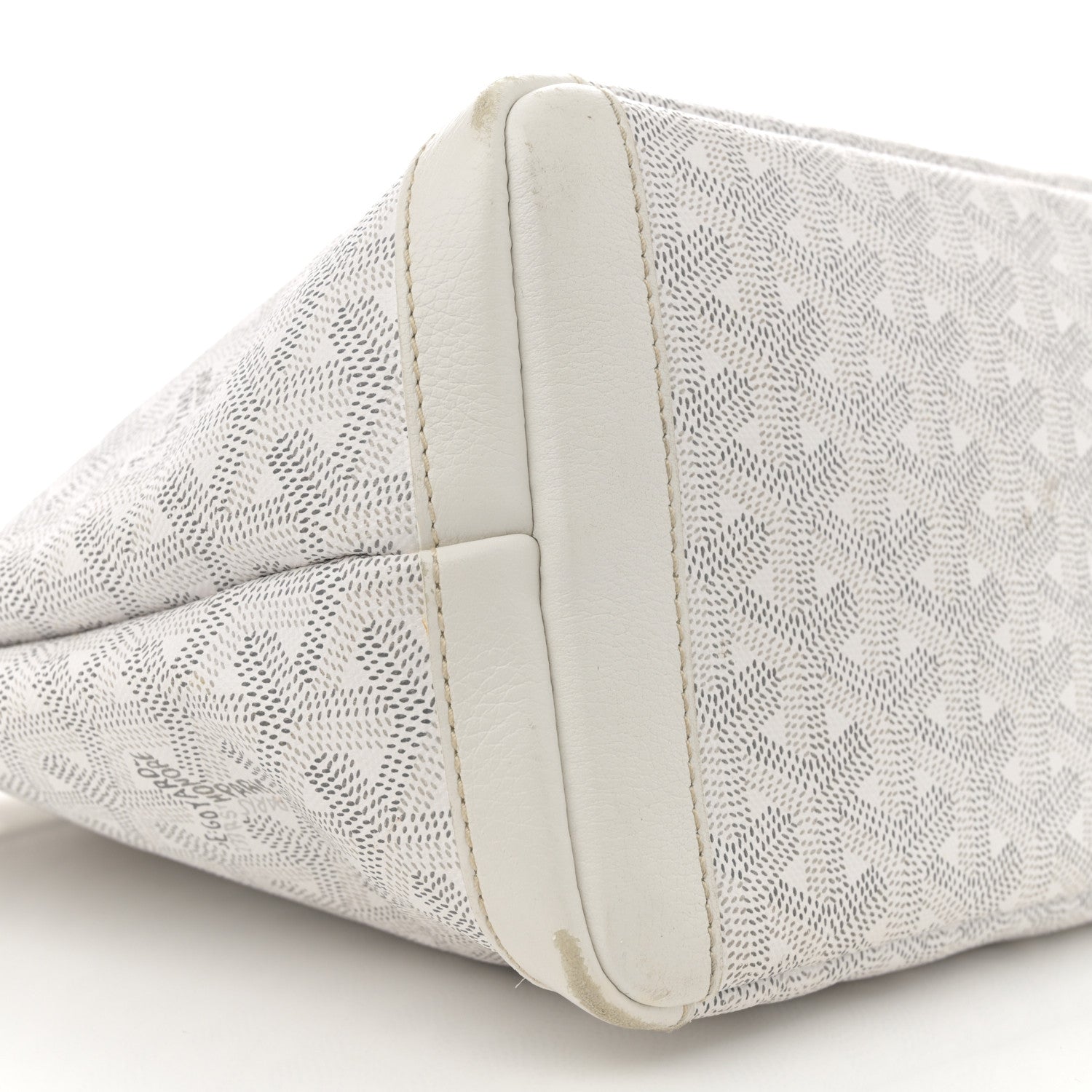Goyard Goyardine Artois PM White 9 of 14