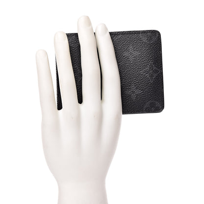 Louis Vuitton Monogram Eclipse Slender Wallet 3 of 10