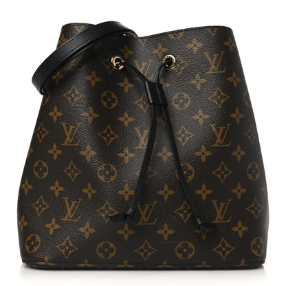 Louis Vuitton Monogram Neonoe MM Black 1 of 8