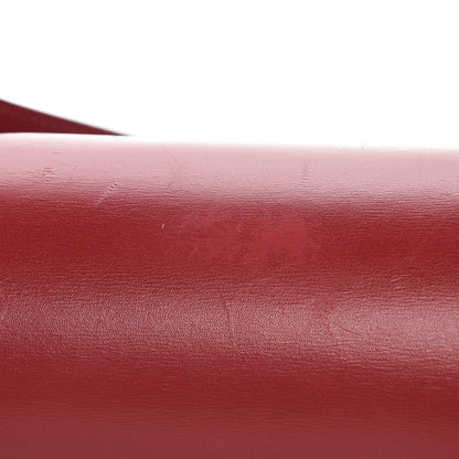 Celine Smooth Calfskin Small Classic Box Flap Bag Red 11 of 13