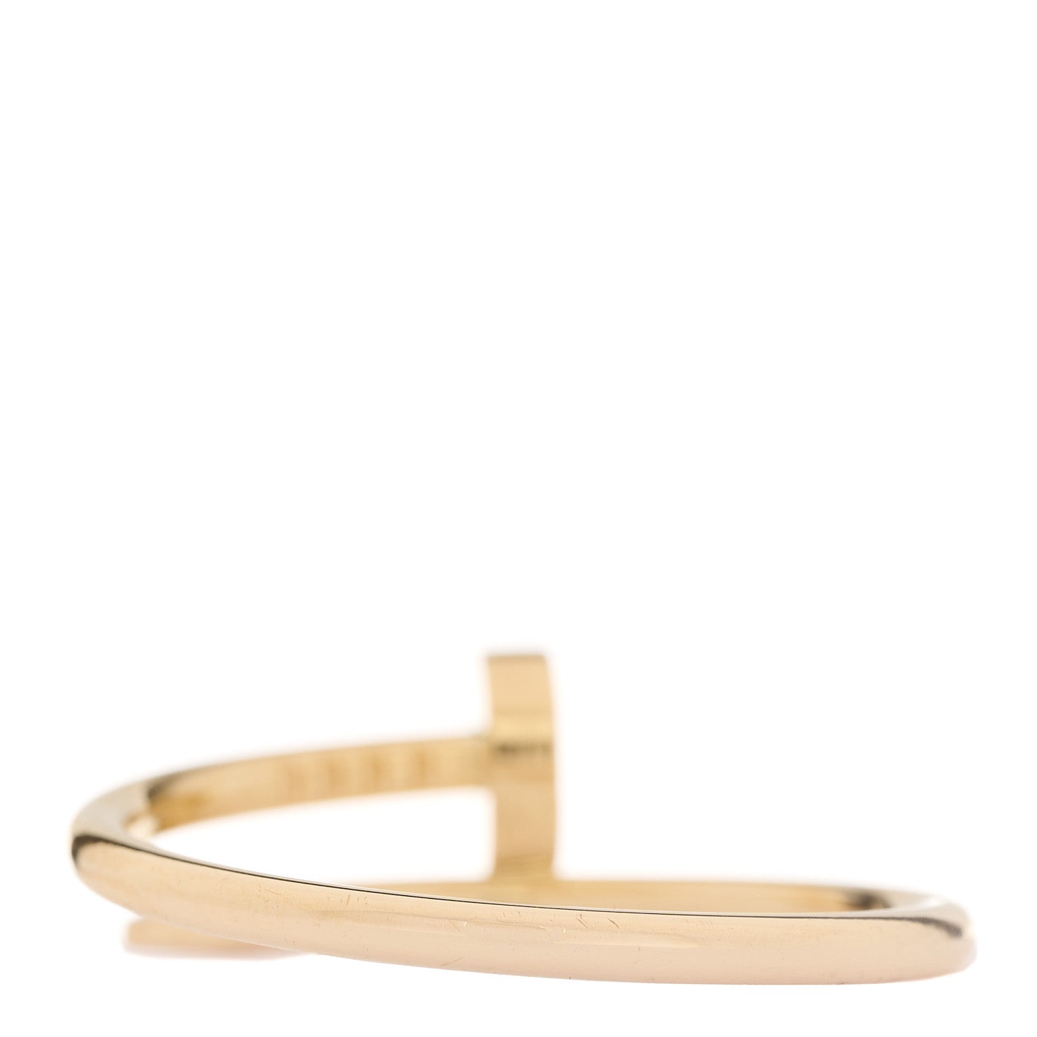 Cartier 18K Yellow Gold Small Juste Un Clou Ring 60 9 3 of 6