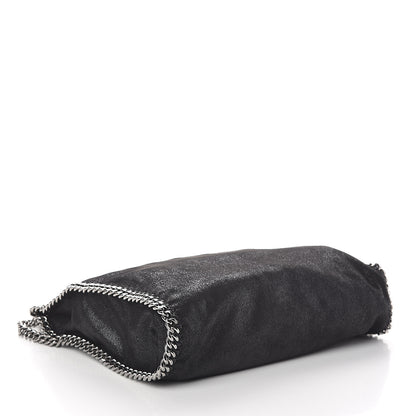 Stella McCartney Shaggy Deer Falabella Fold Over Tote Black 3 of 8