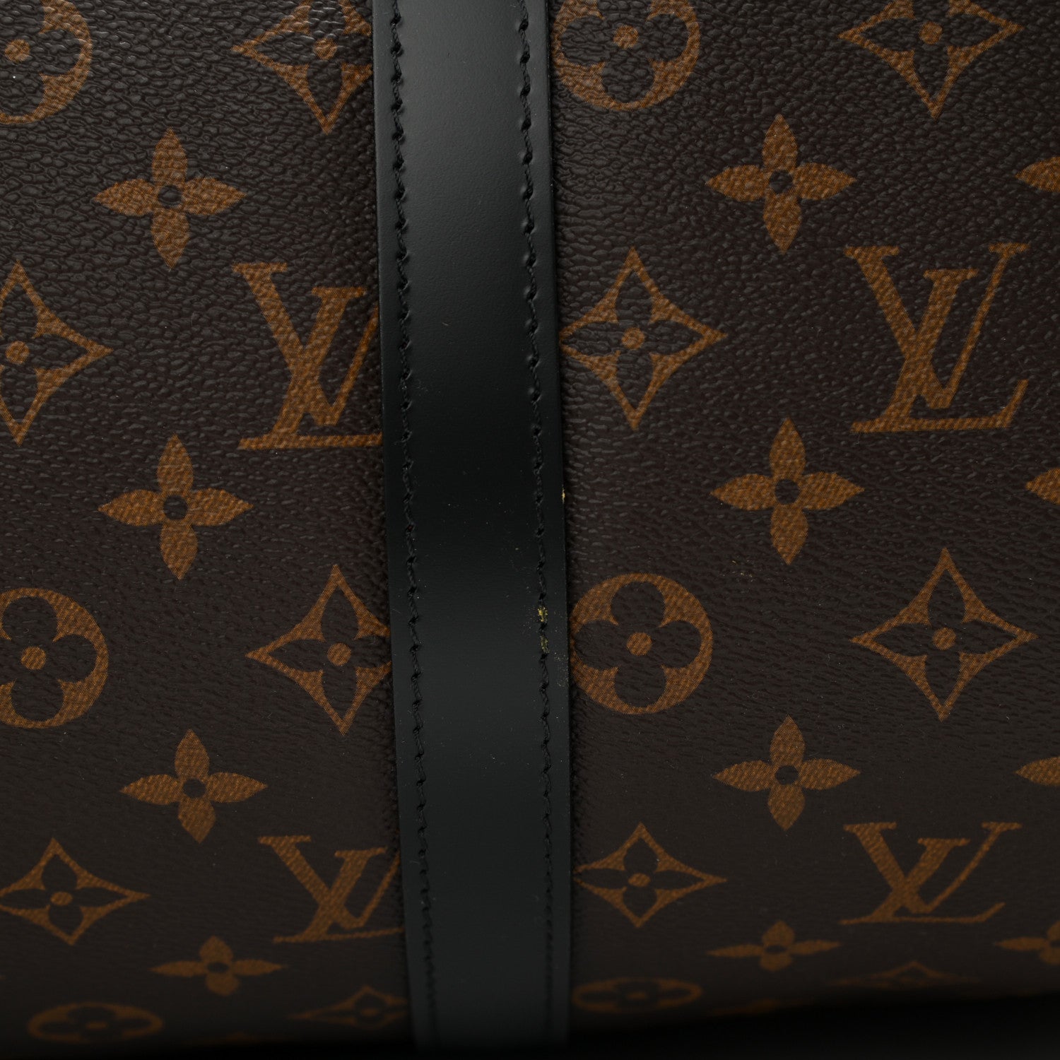Louis Vuitton Monogram Macassar Keepall Bandouliere 45 10 of 10