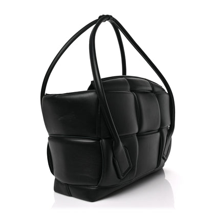 Bottega Veneta BOTTEGA VENETA Nappa Maxi Intrecciato Padded Large Arco Black 3 of 8