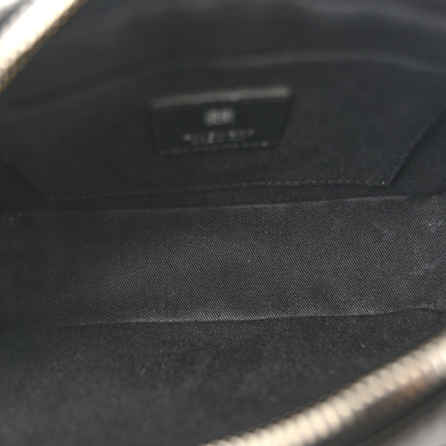 Givenchy Coated Canvas Logo Embossed Body Pouch Black Black 5 of 15