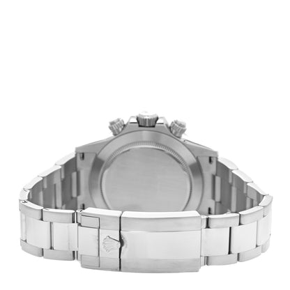 Rolex Stainless Steel 40mm Oyster Perpetual Cosmograph Daytona Watch White 116520 3 of 5