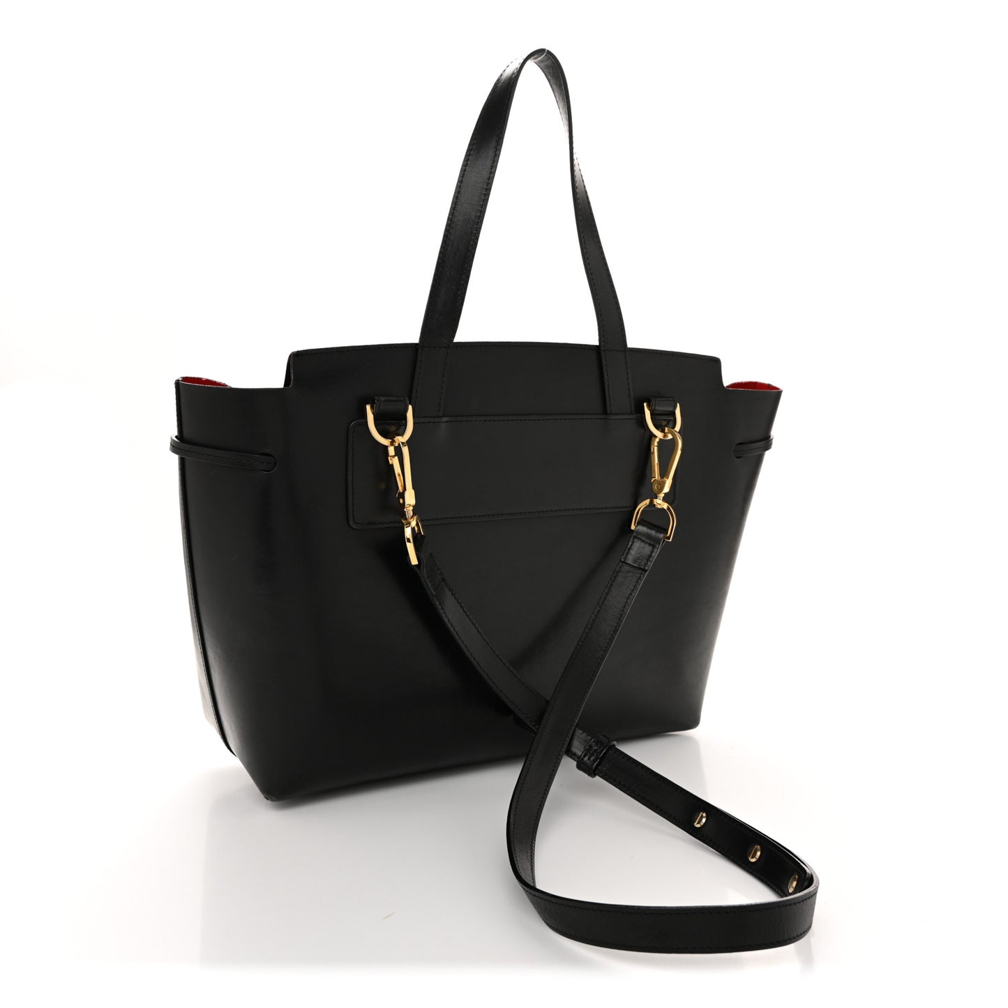 Calfskin Lady Bag Black Flamma
