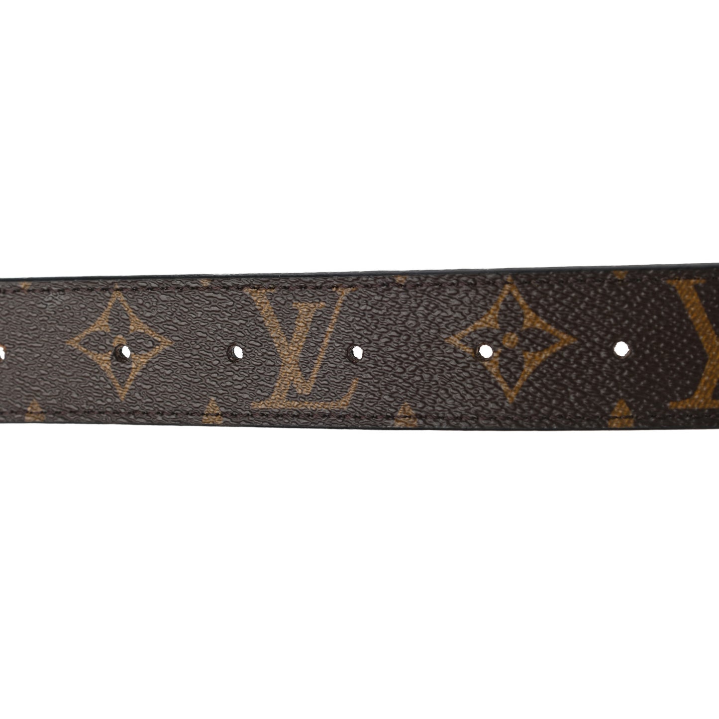 Calfskin Monogram 30mm LV Initiales Reversible Belt 80 32 Black