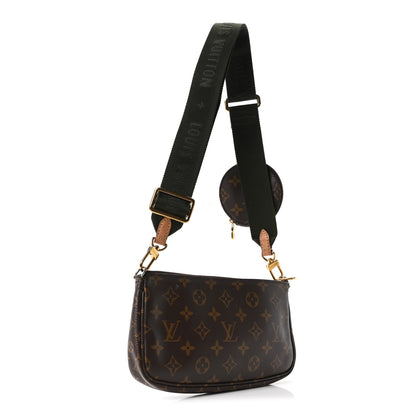 Louis Vuitton Monogram Multi Pochette Accessories Large Pochette Kaki 3 of 10