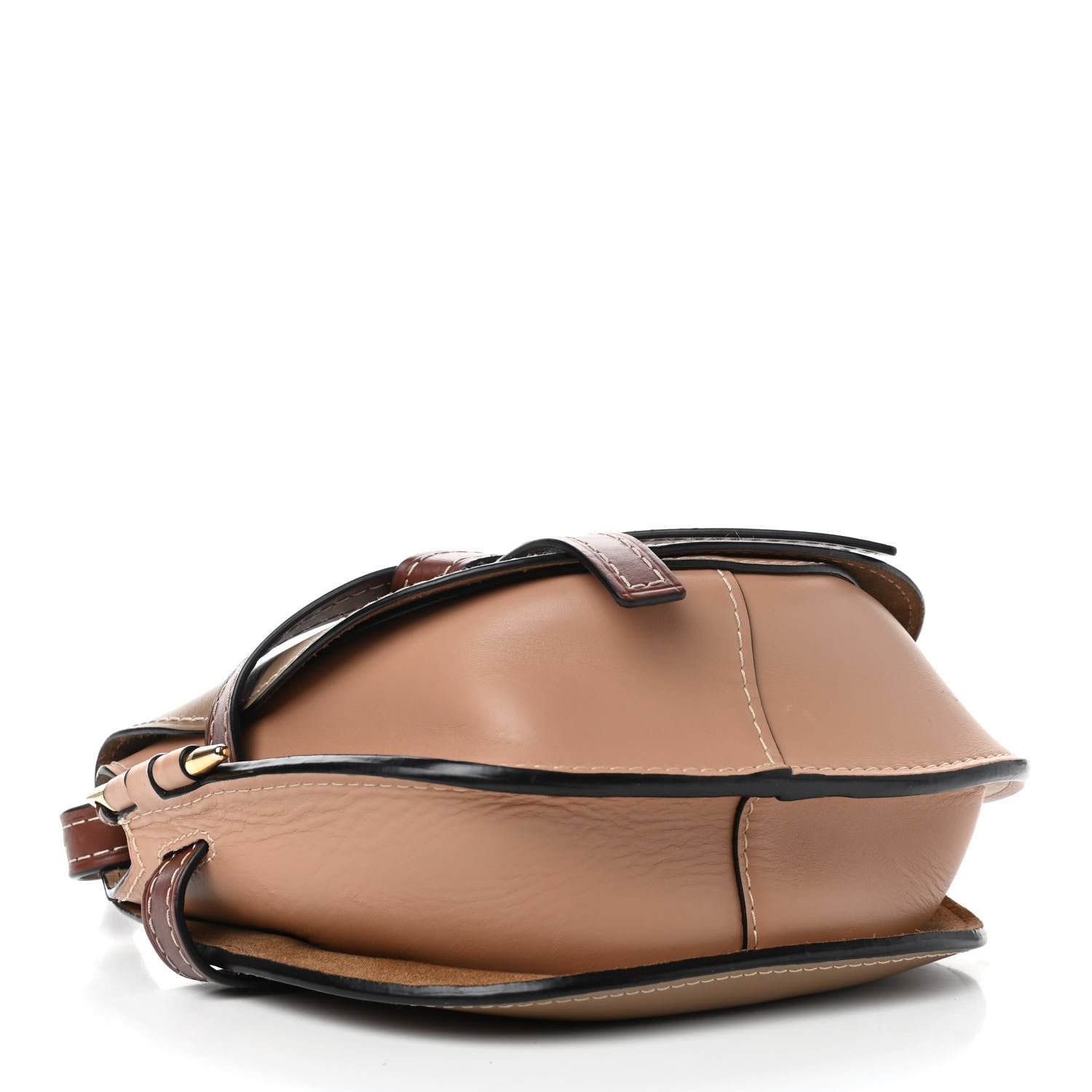 Loewe Calfskin Small Gate Crossbody Bag Taupe 3 of 4