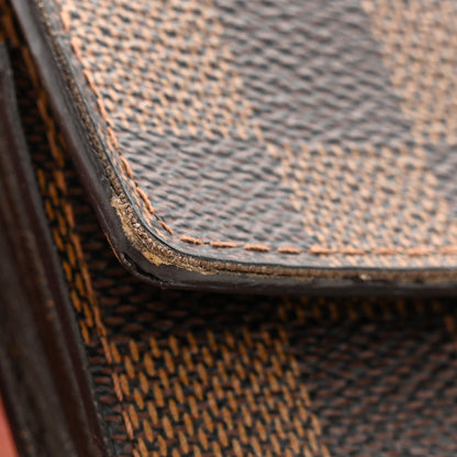 Louis Vuitton Damier Ebene Sarah Wallet 13 of 14
