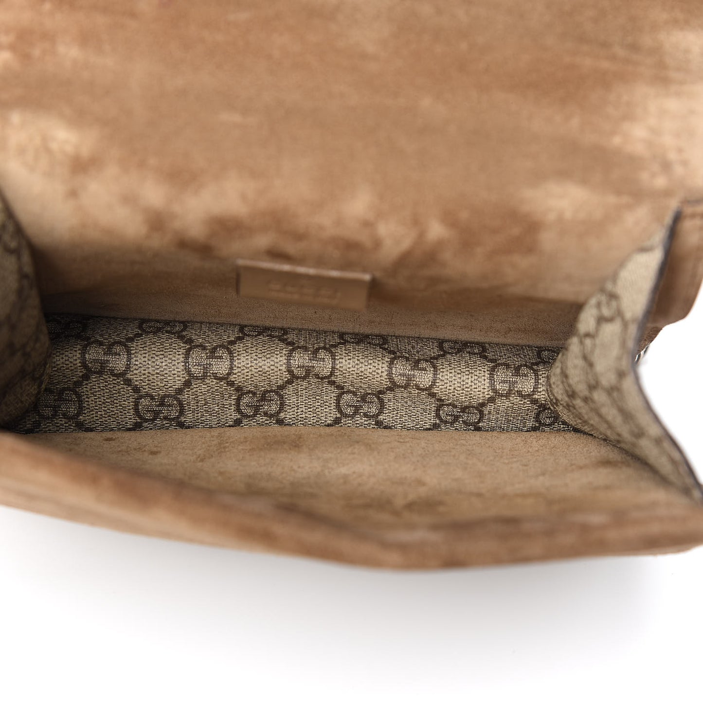 GG Supreme Monogram Mini Dionysus Shoulder Bag Taupe