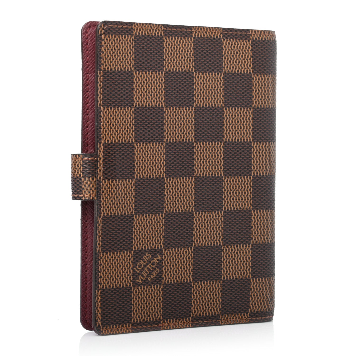 Louis Vuitton Damier Ebene Valise Small Ring Agenda Cover 3 of 7