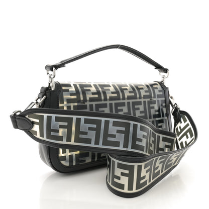 Fendi TPU FF Vitello Grace Baguette Black 3 of 9