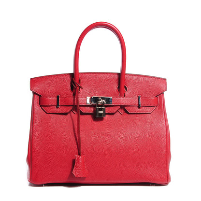 Hermes Togo Birkin 30 Rouge Garance 1 of 34