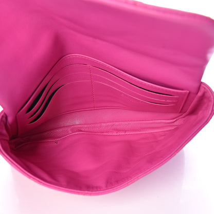 Christian Dior Lambskin Cannage New Lock Pouch Rose Sorbet 5 of 8