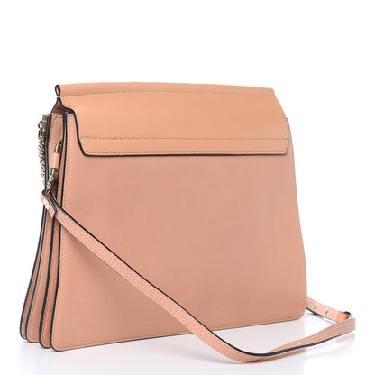 Chloe Calfskin Lambskin Medium Faye Shoulder Bag Rose Quartz 3 of 12