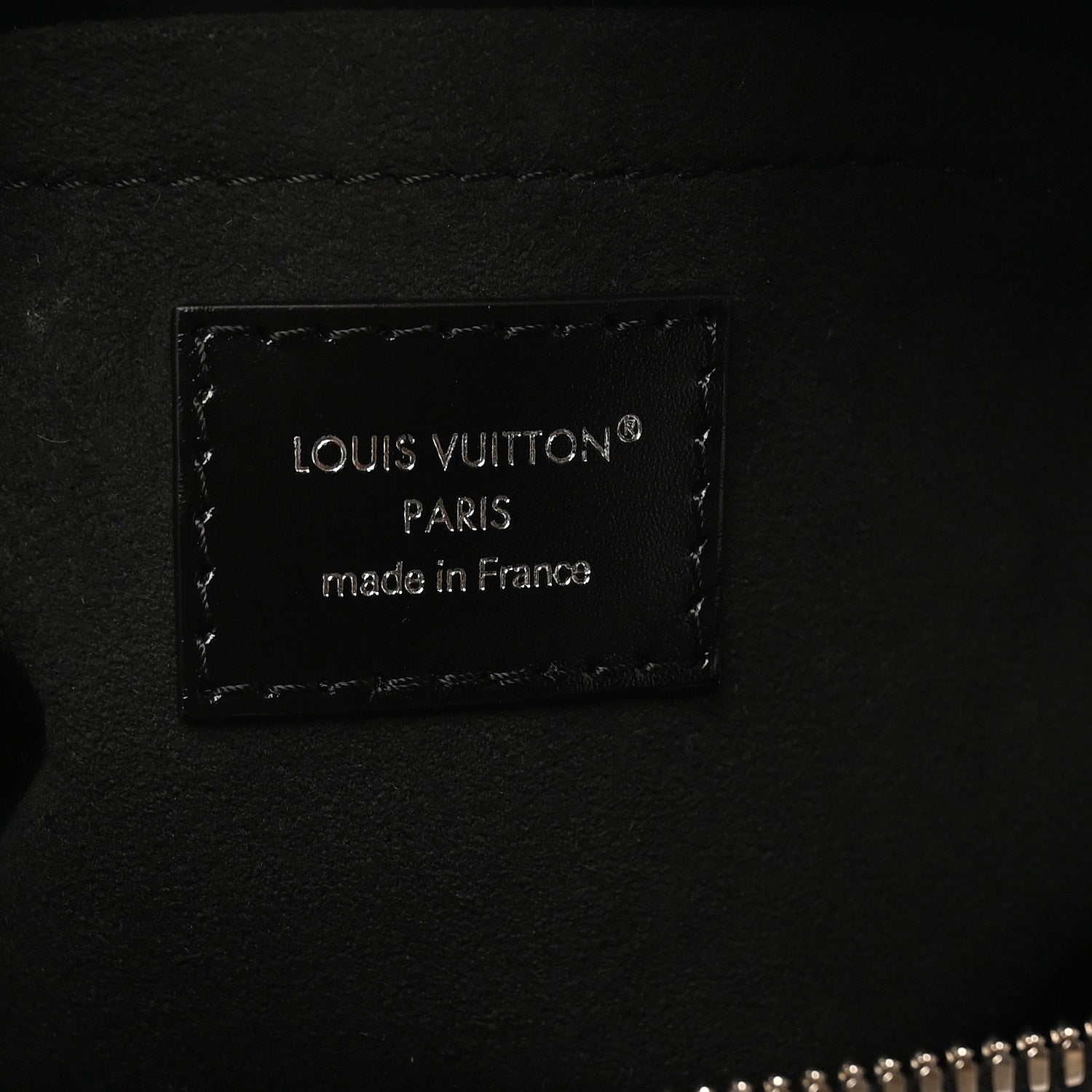 Louis Vuitton Calfskin Monogram Saga Speedy Trunk 20 Black 6 of 9