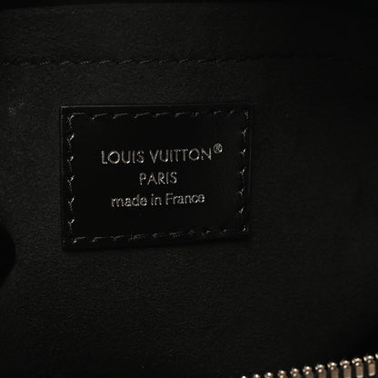 Louis Vuitton Calfskin Monogram Saga Speedy Trunk 20 Black 6 of 9