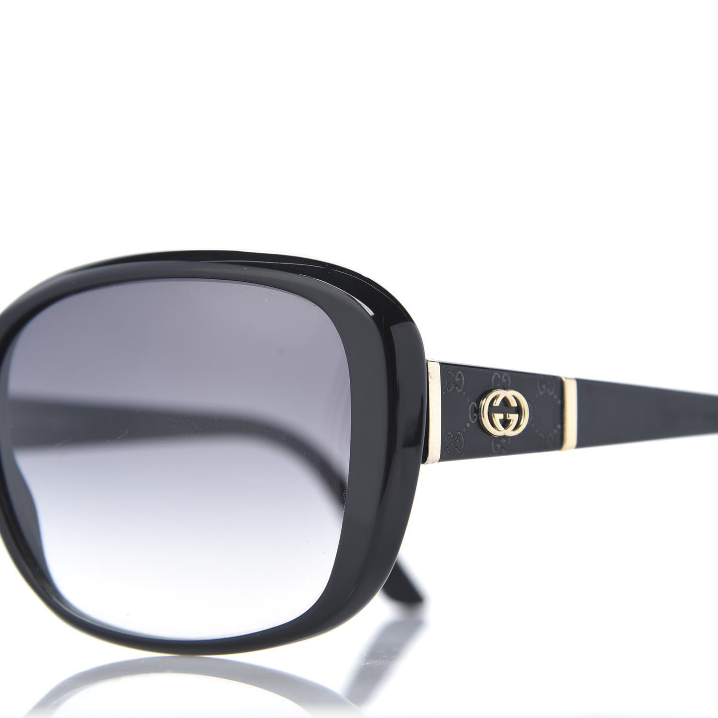 Acetate Oversize Square Frame Sunglasses GG3125S Black