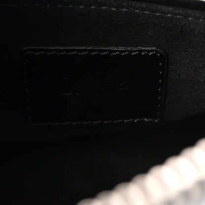 Chloe Shiny Grained Calfskin Small Marcie Bag Black 6 of 9