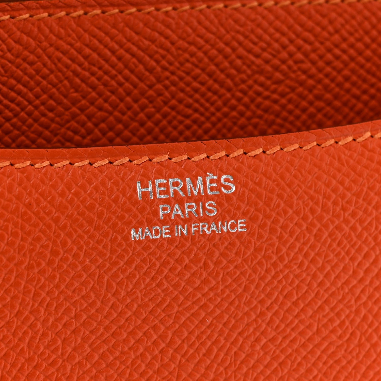 Hermes Epsom Constance 24 Orange 7 of 18