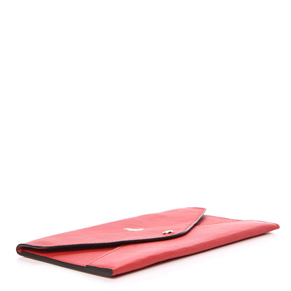 Louis Vuitton Veau Cachemire Chinese New Year Dog Envelope Pouch Red 4 of 7