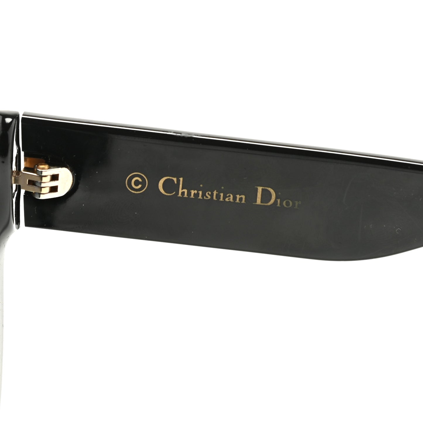 Acetate DDiorF Cat Eye Sunglasses Black