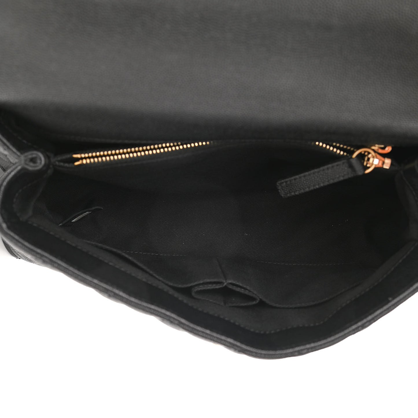 Caviar Lizard Embossed Quilted Small Coco Handle Flap Black