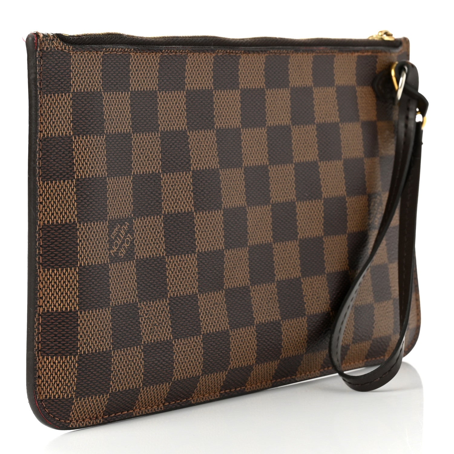 Louis Vuitton Damier Ebene Neverfull MM GM Pochette 3 of 8