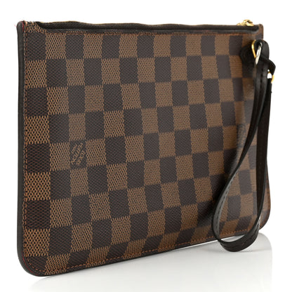 Louis Vuitton Damier Ebene Neverfull MM GM Pochette 3 of 8