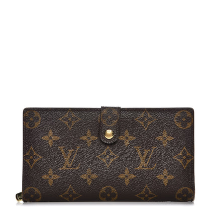 Louis Vuitton Monogram Continental French Purse Wallet 1 of 12