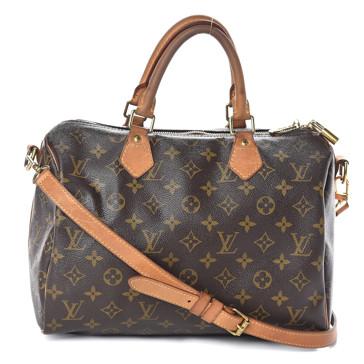Louis Vuitton Monogram Speedy Bandouliere 30 1 of 15
