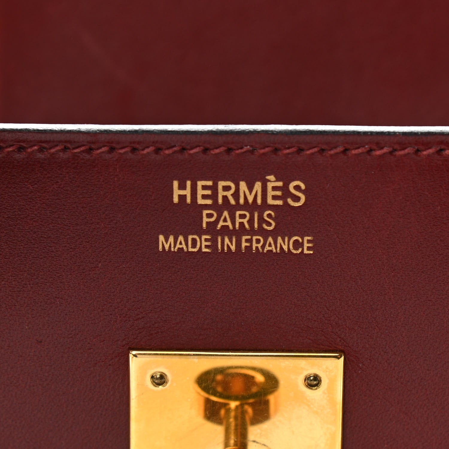 Hermes Box Birkin 35 Rouge H 6 of 16