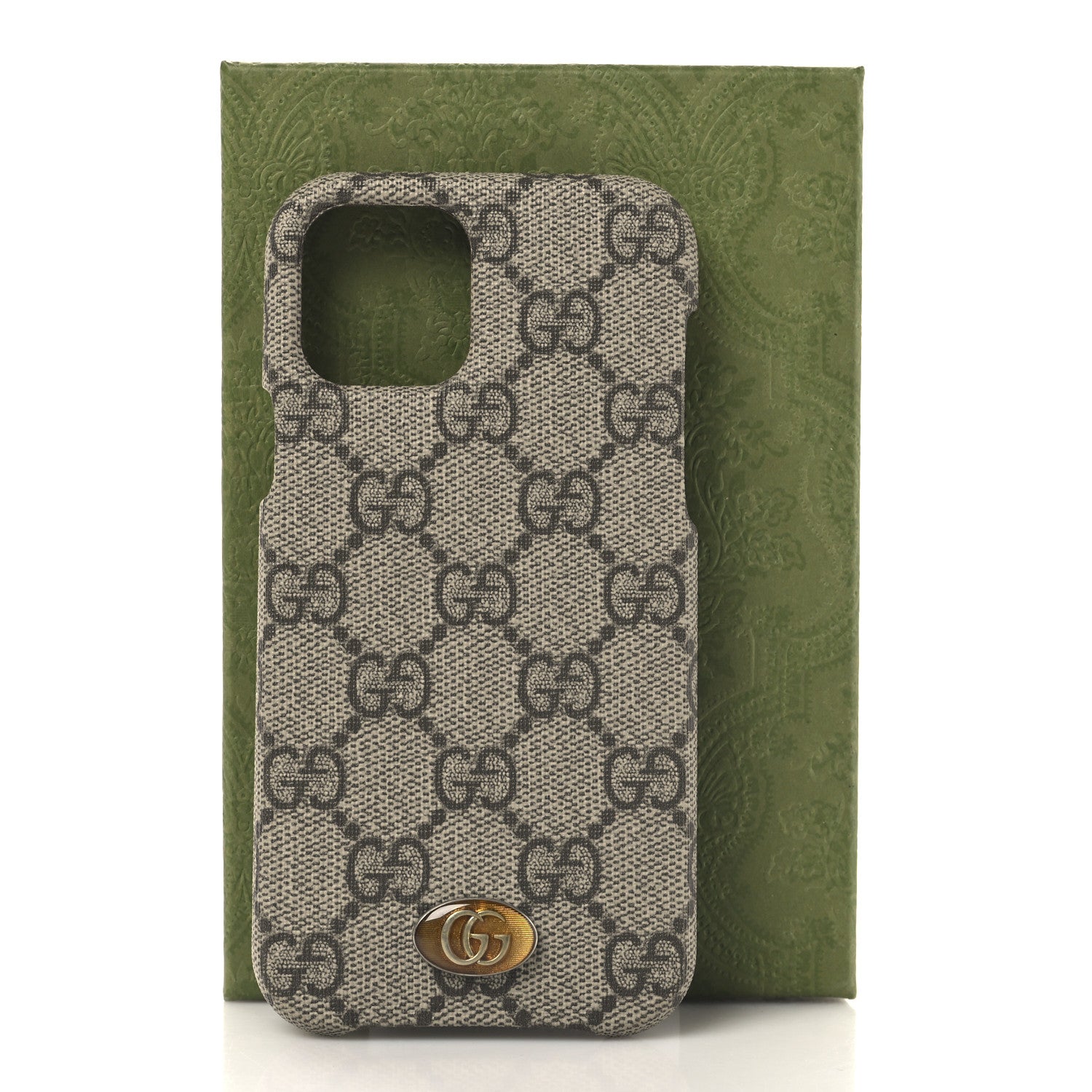 Gucci GG Supreme Monogram Ophidia iPhone 12/12 Pro Case 6 of 6