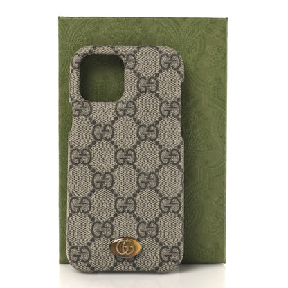 Gucci GG Supreme Monogram Ophidia iPhone 12/12 Pro Case 6 of 6