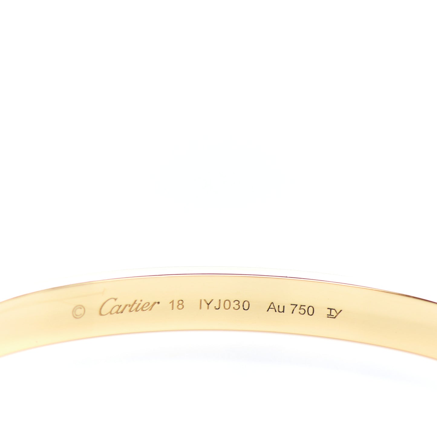 18K Yellow Gold LOVE Bracelet 18