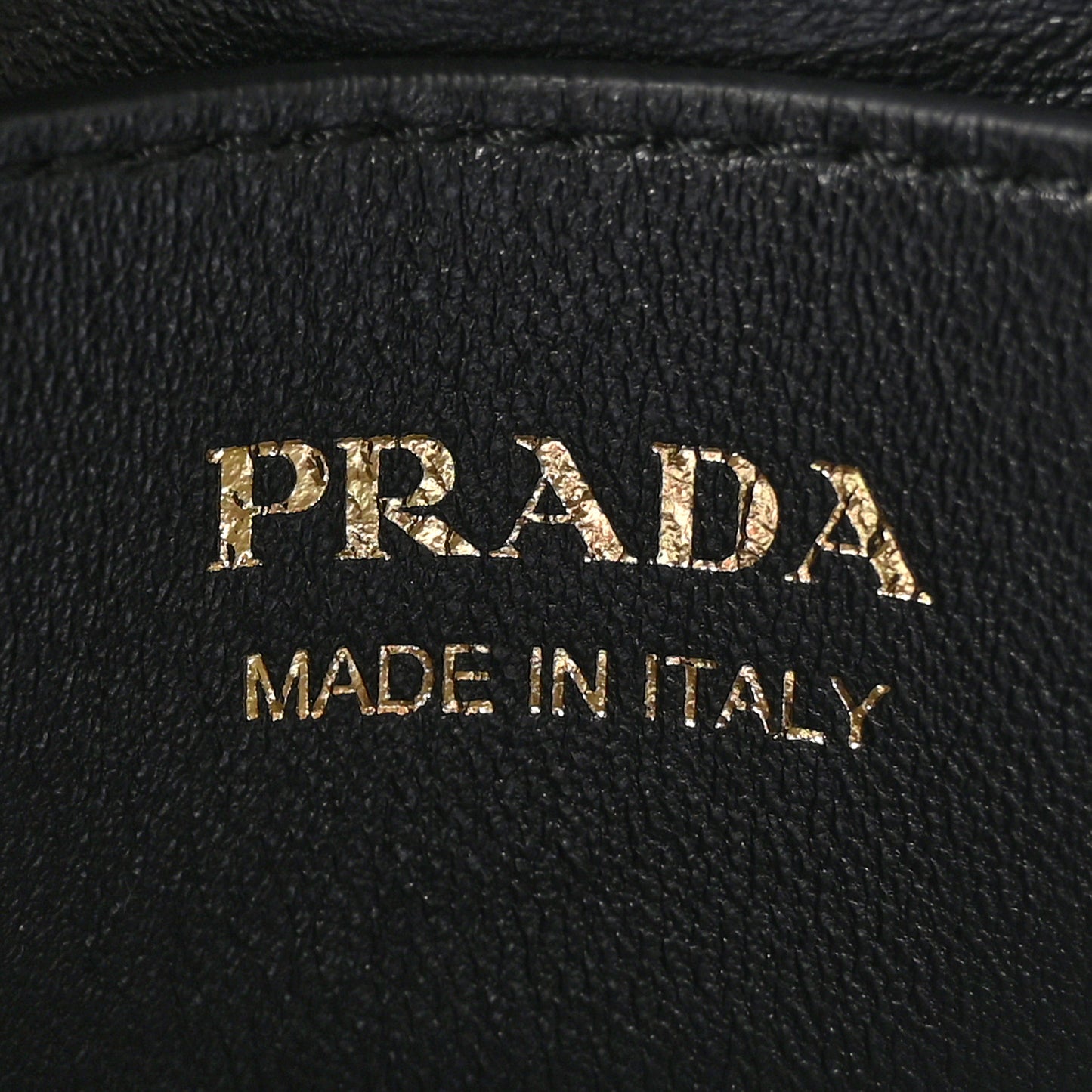 Saffiano Cuir Medium Double Bag Cammeo Black