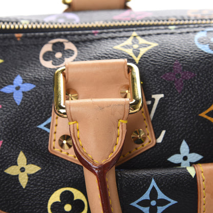 Louis Vuitton Monogram Multicolor Speedy 30 Black 12 of 15