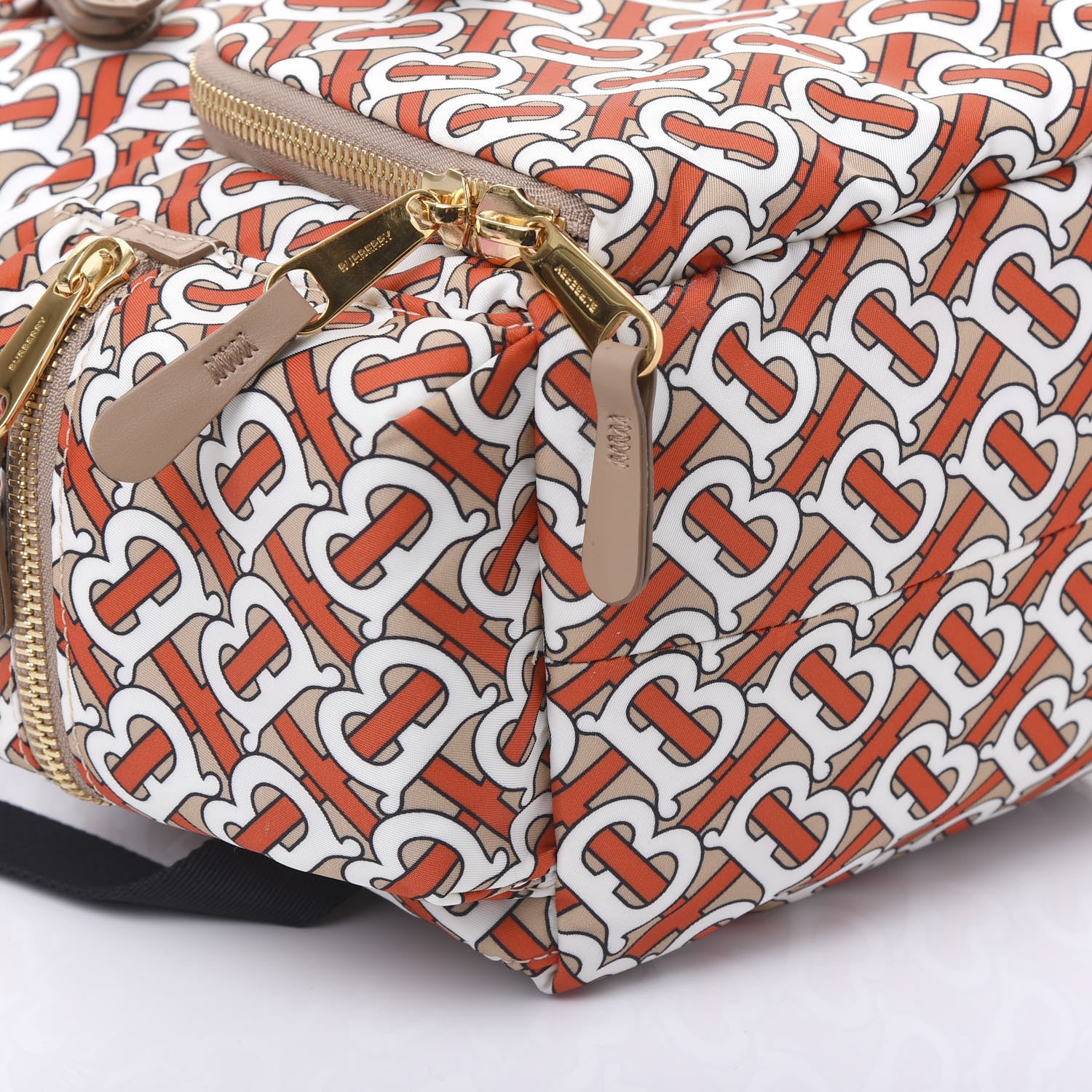 Burberry Nylon Monogram Medium Rucksack Backpack Vermillion 5 of 8