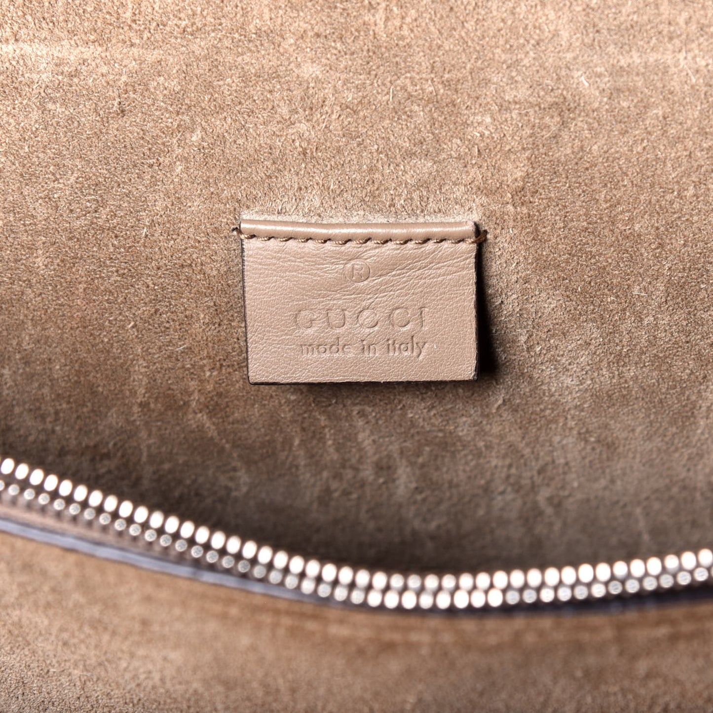 GG Supreme Monogram Medium Dionysus Shoulder Bag Taupe