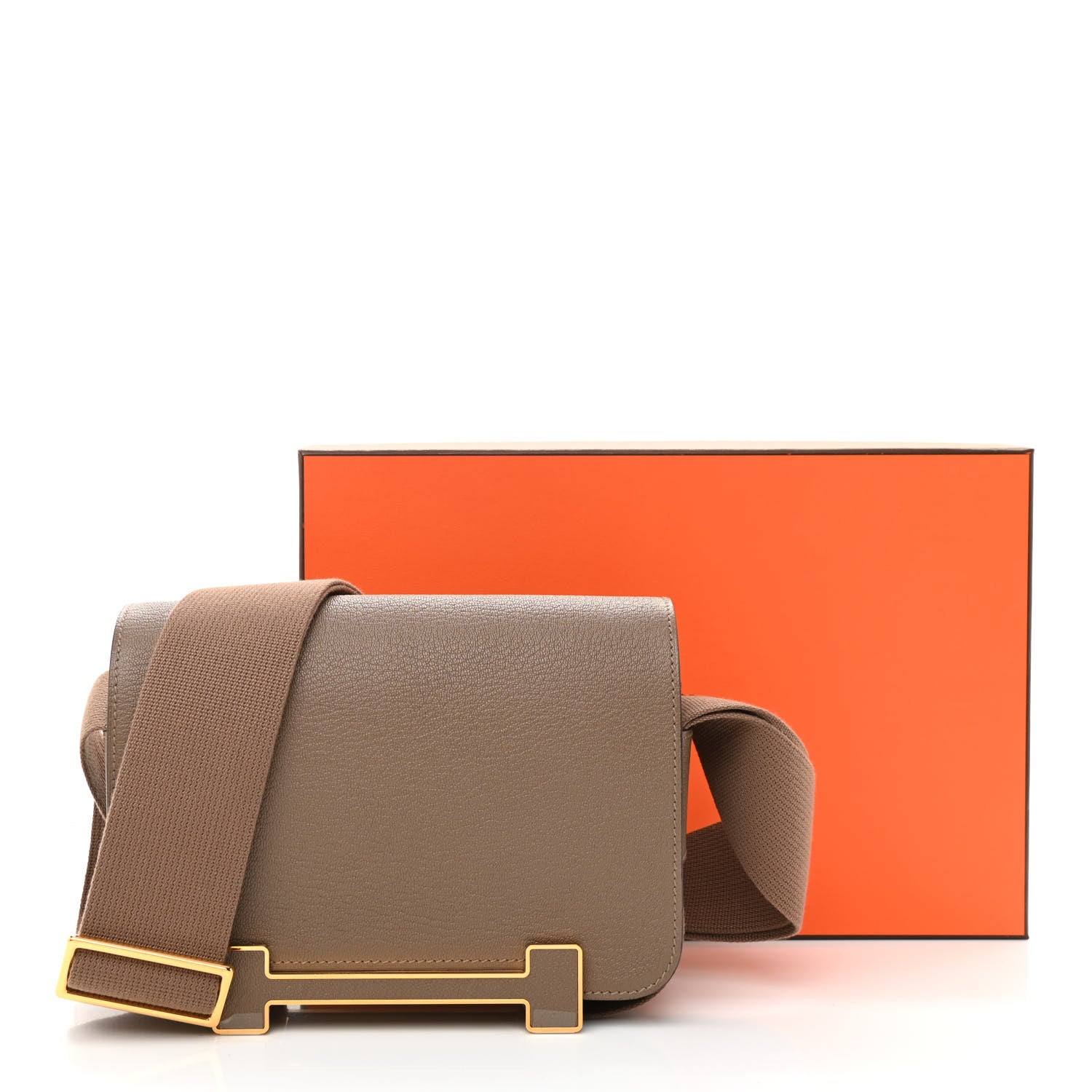 Hermes Chevre Mysore Geta Beige De Weimar 11 of 11